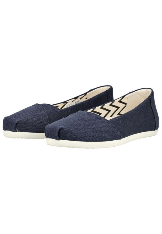 TOMS Ballerinas Textil Navy