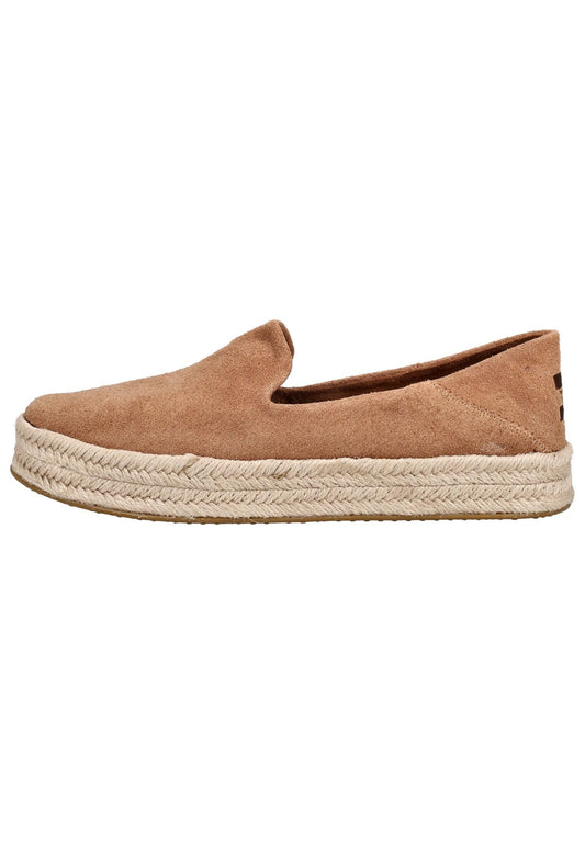 TOMS Halbschuhe Leder Mittelbraun