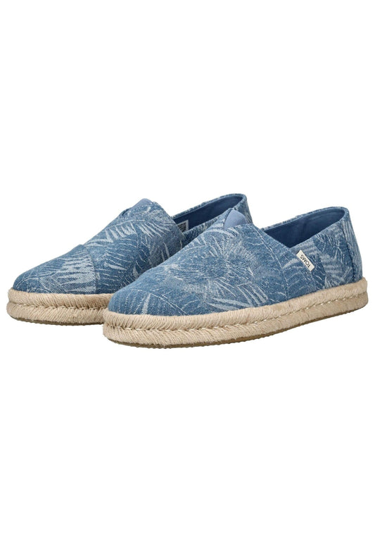 TOMS Halbschuhe Textil Blau