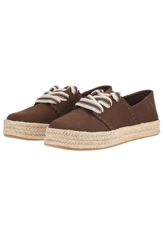TOMS Halbschuhe Textil Dunkelbraun