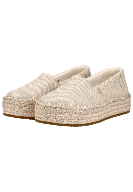 TOMS Halbschuhe Textil Gold