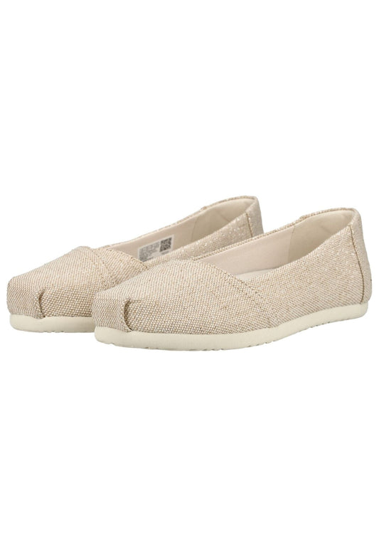 TOMS Halbschuhe Textil Gold