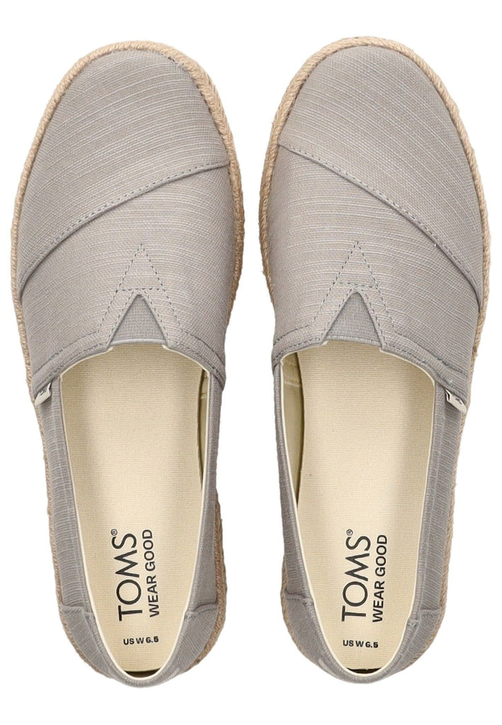 TOMS Halbschuhe Textil Grau