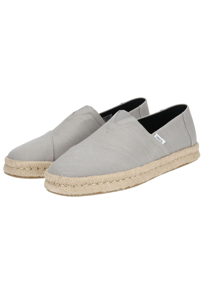 TOMS Halbschuhe Textil Grau