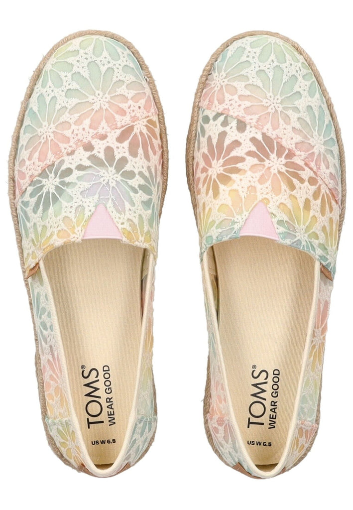 TOMS Halbschuhe Textil Hellpink