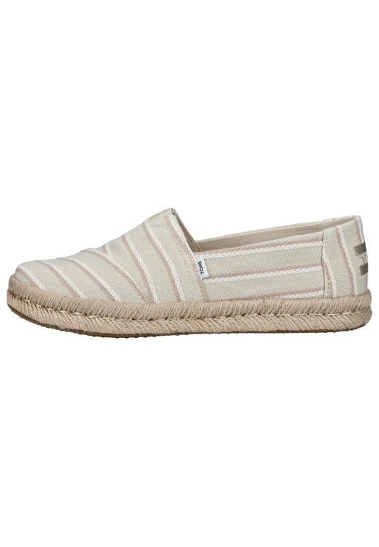 TOMS Halbschuhe Textil Natural