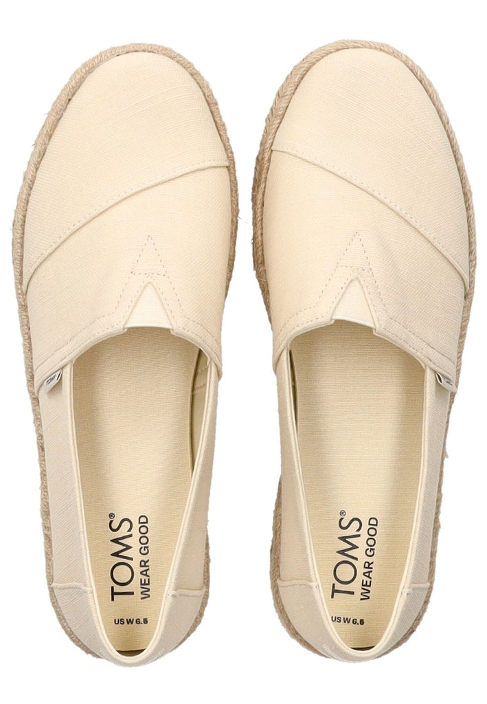 TOMS Halbschuhe Textil Natural