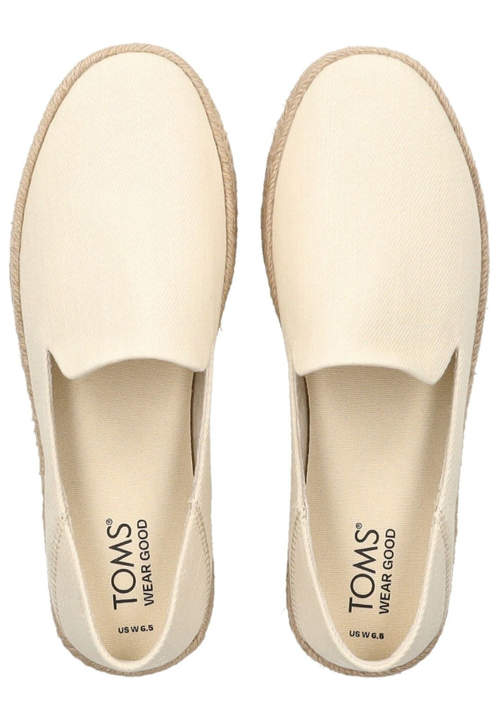 TOMS Halbschuhe Textil Natural