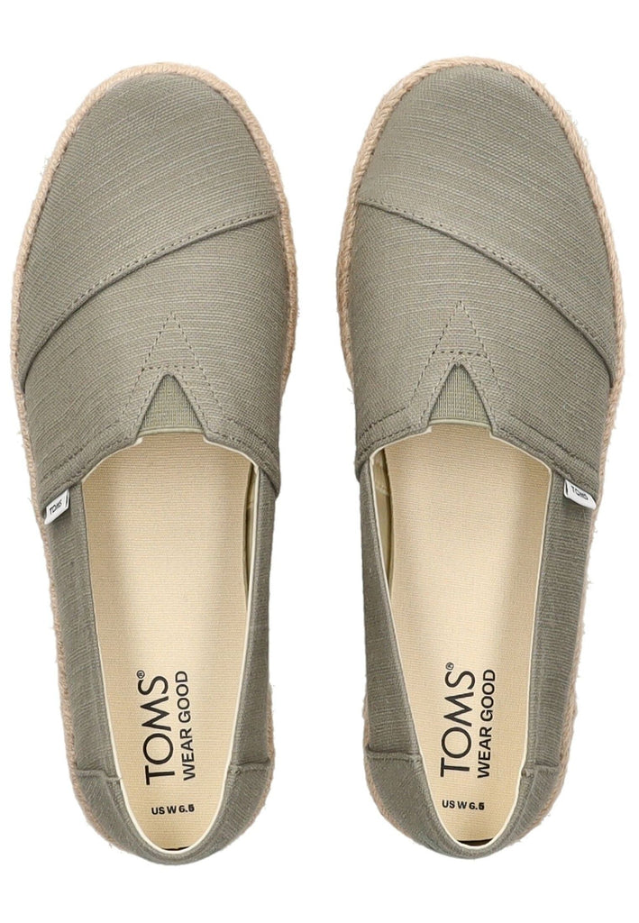 TOMS Halbschuhe Textil Olive