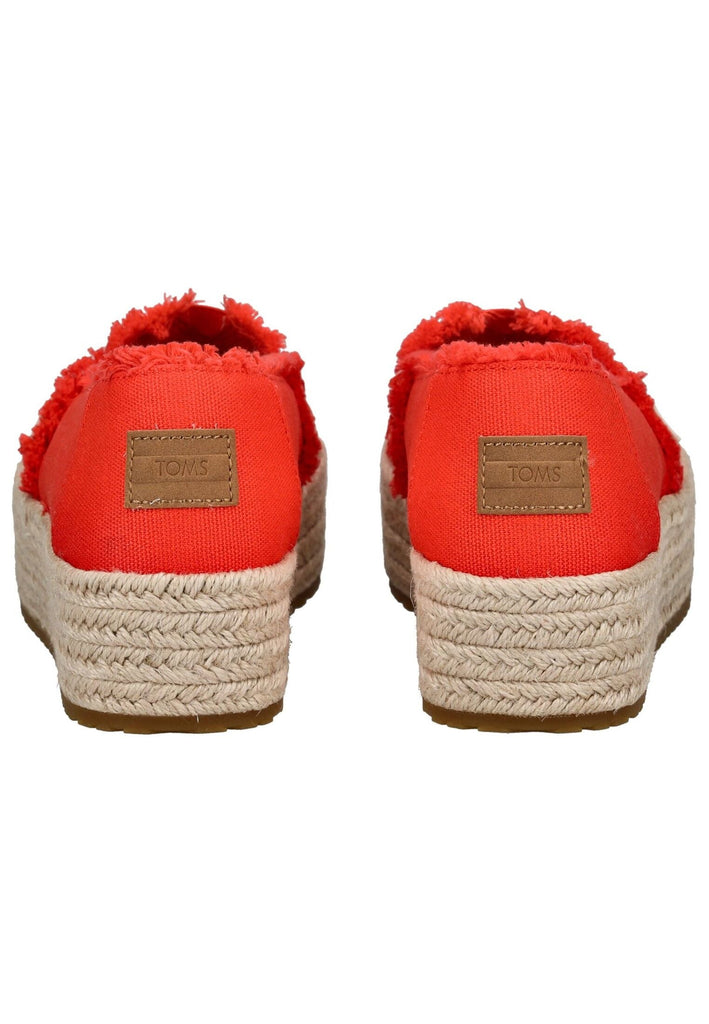 TOMS Halbschuhe Textil Rot