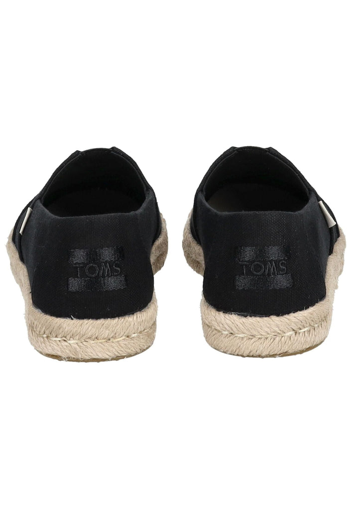 TOMS Halbschuhe Textil Schwarz