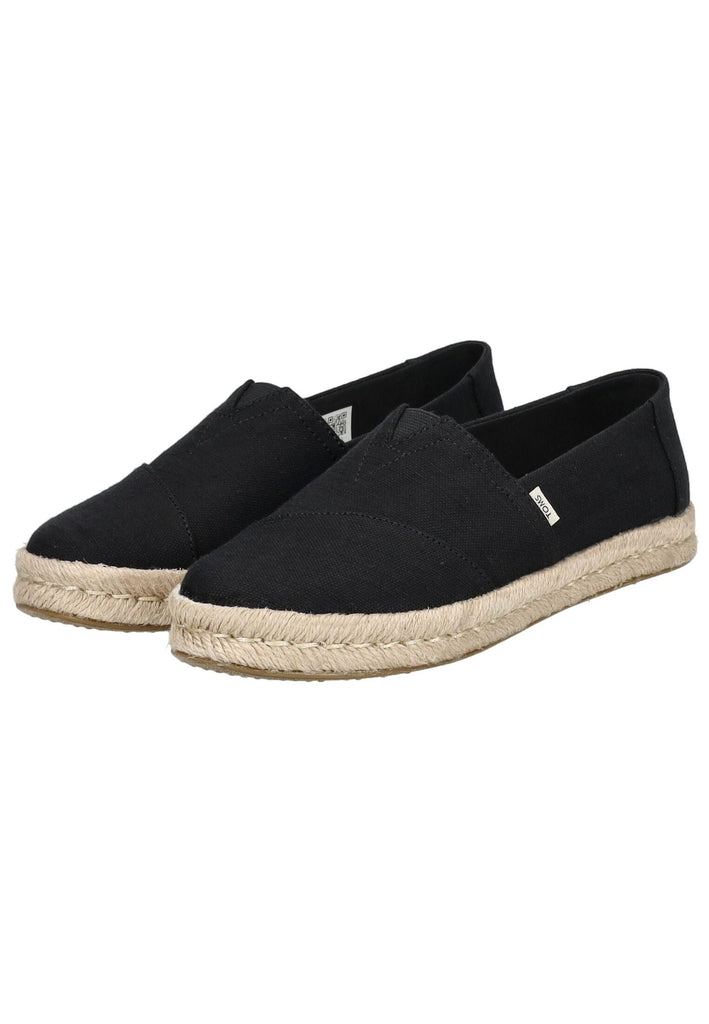 TOMS Halbschuhe Textil Schwarz