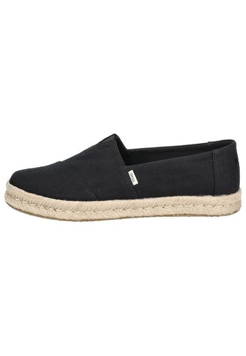 TOMS Halbschuhe Textil Schwarz