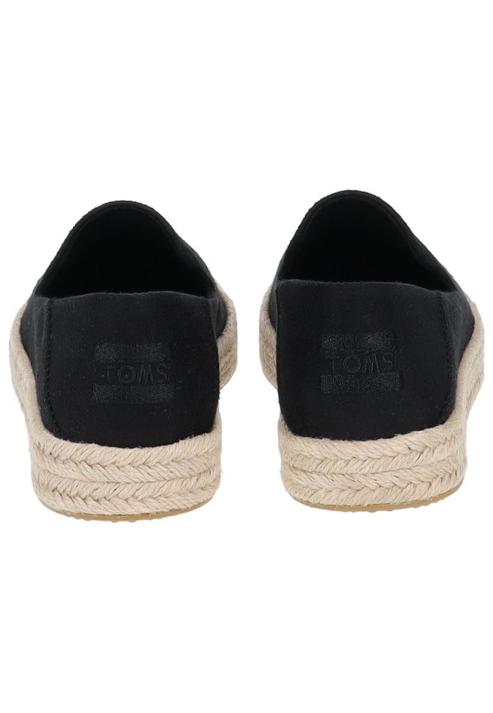 TOMS Halbschuhe Textil Schwarz