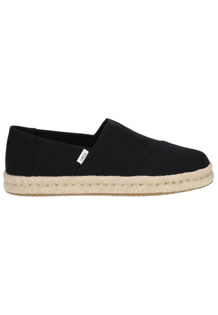 TOMS Halbschuhe Textil Schwarz