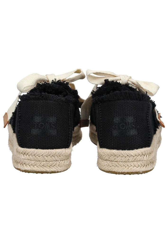 TOMS Halbschuhe Textil Schwarz/Beige