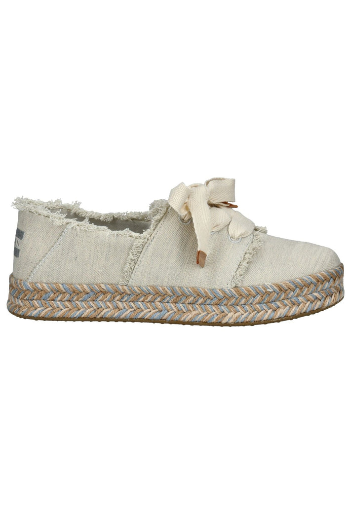 TOMS Halbschuhe Textil Weiß/Beige
