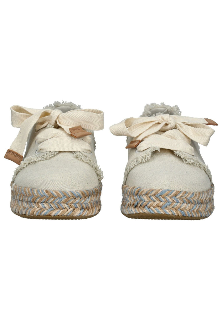 TOMS Halbschuhe Textil Weiß/Beige