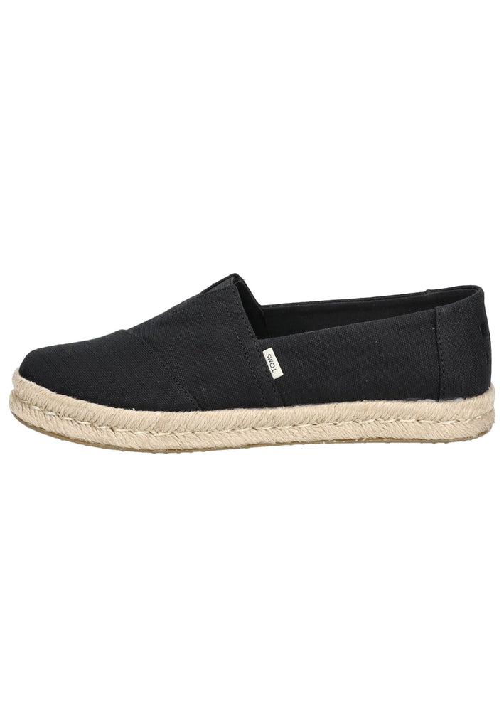 Halbschuhe TOMS Halbschuhe Textil Schwarz