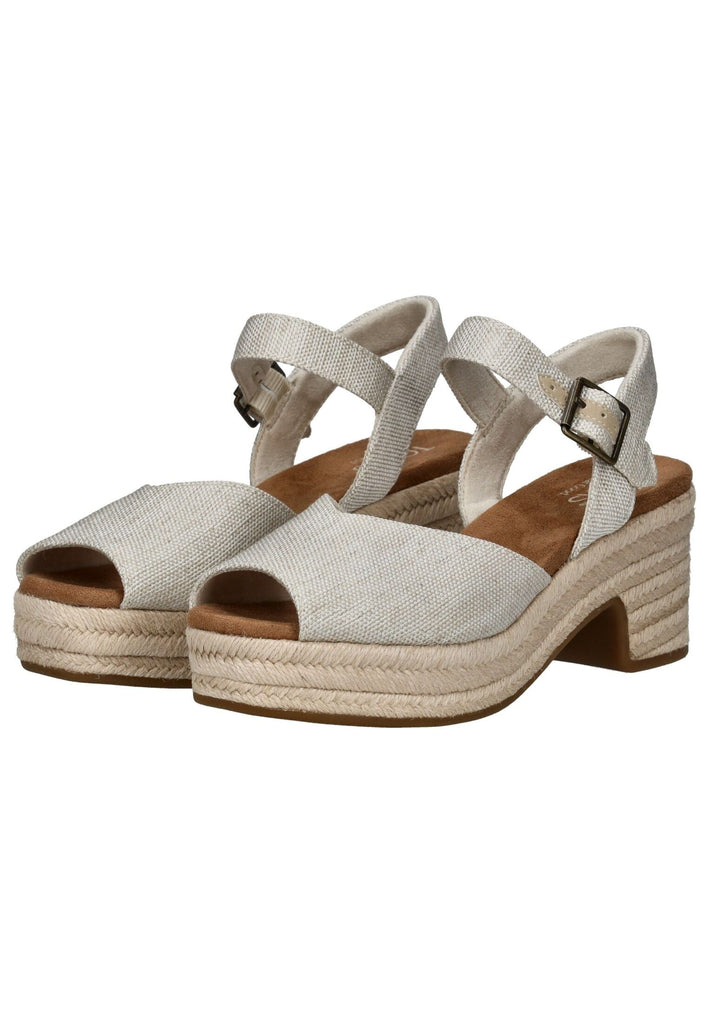 TOMS Pumps Textil Natural