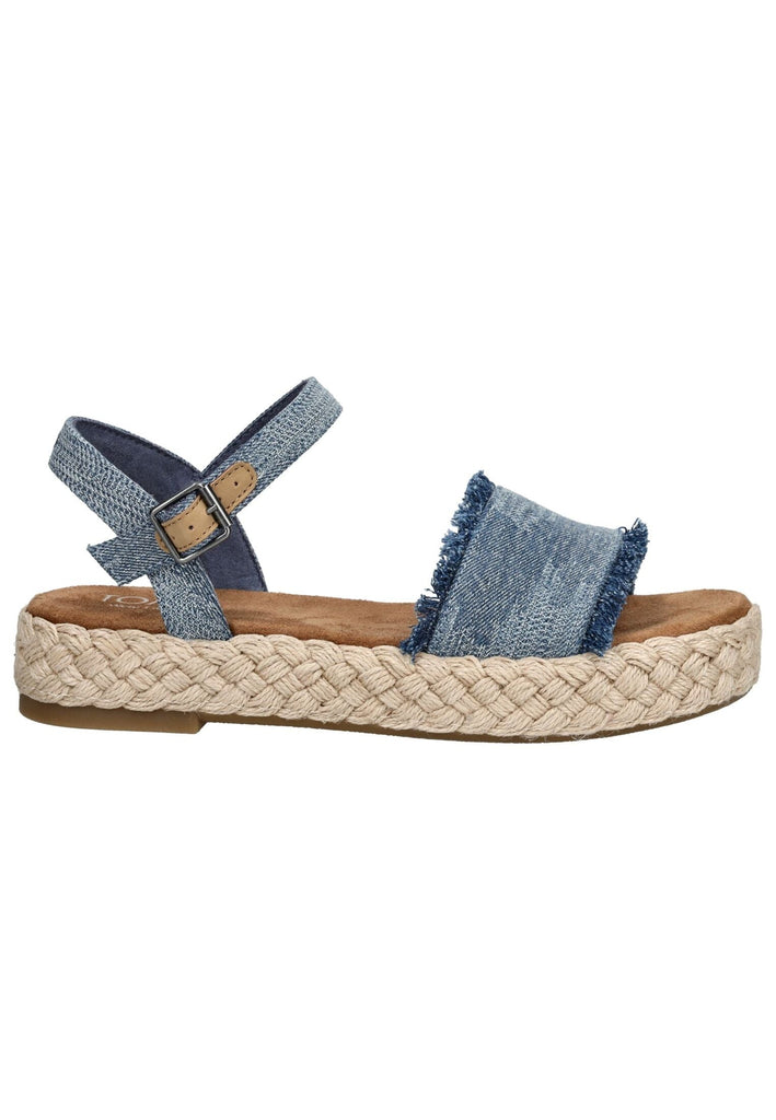 TOMS Sandalen Textil Blau