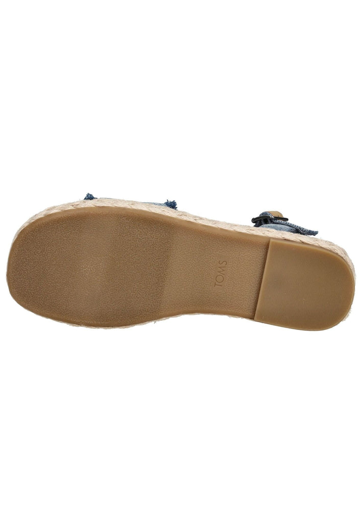 TOMS Sandalen Textil Blau