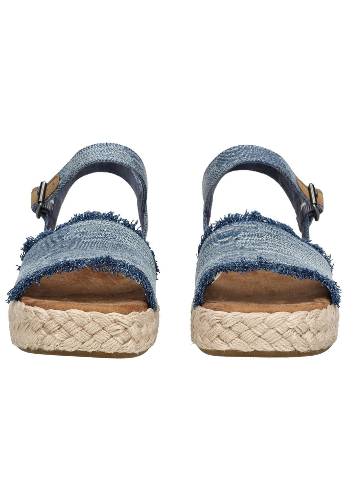 TOMS Sandalen Textil Blau