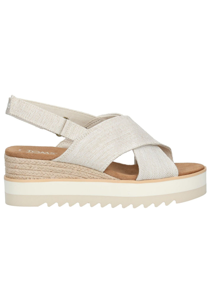 TOMS Sandalen Textil Natural