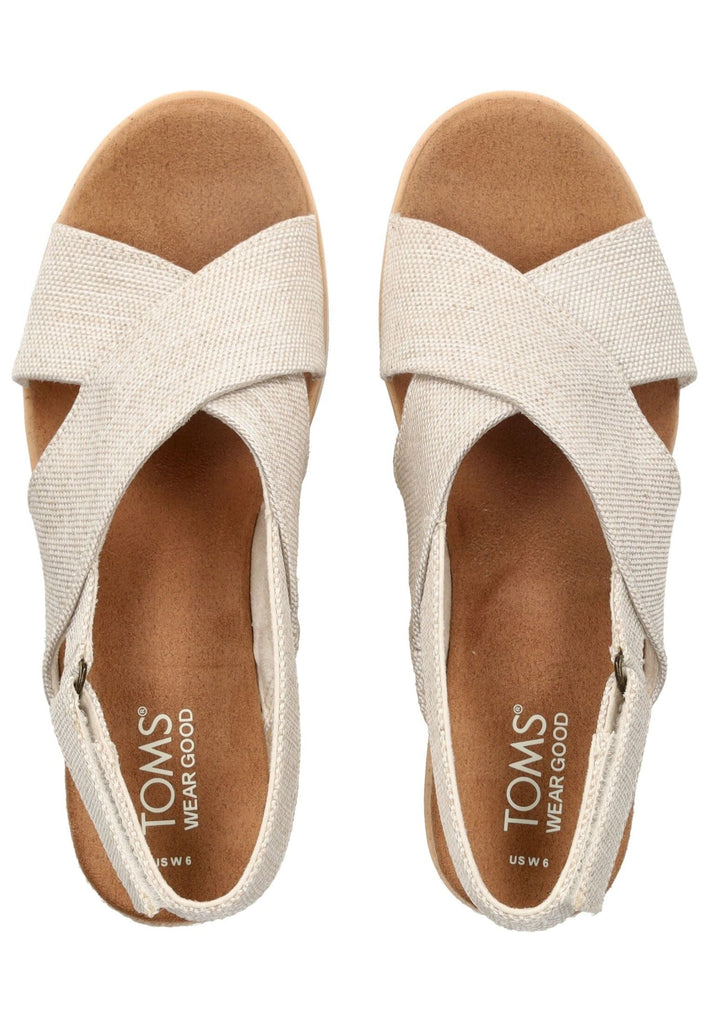 TOMS Sandalen Textil Natural