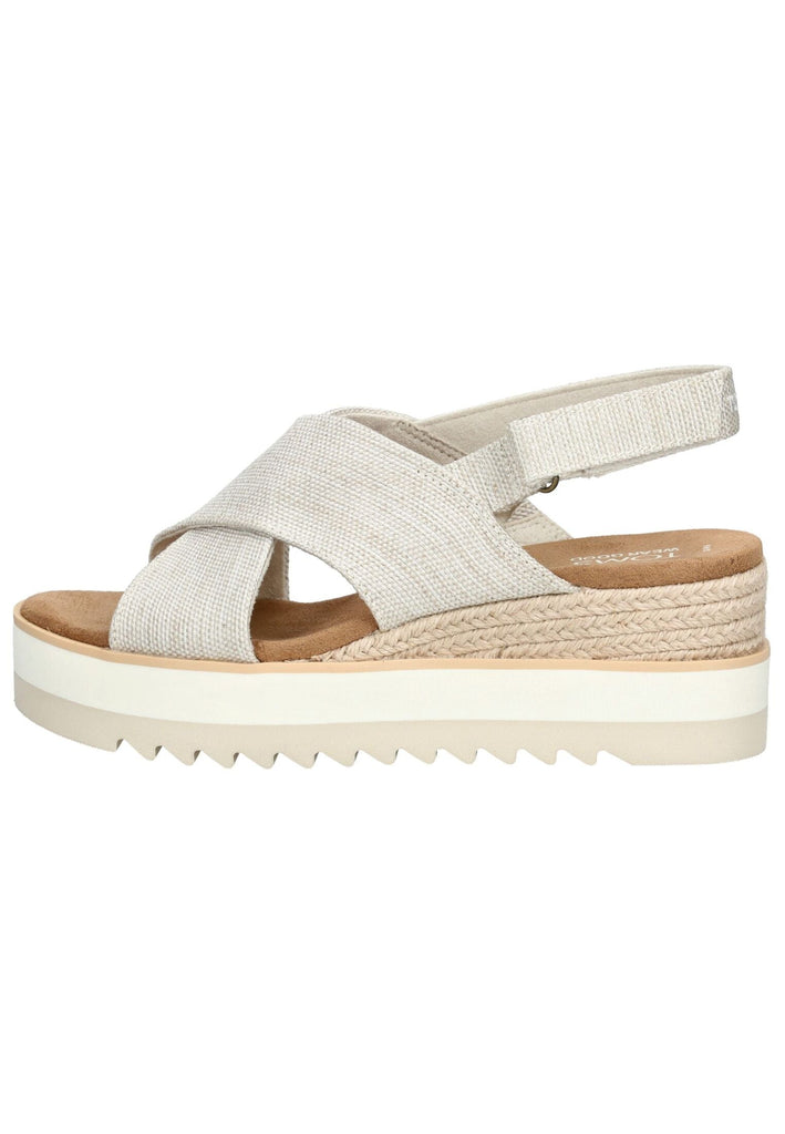 Sandalen TOMS Sandalen Textil Natural