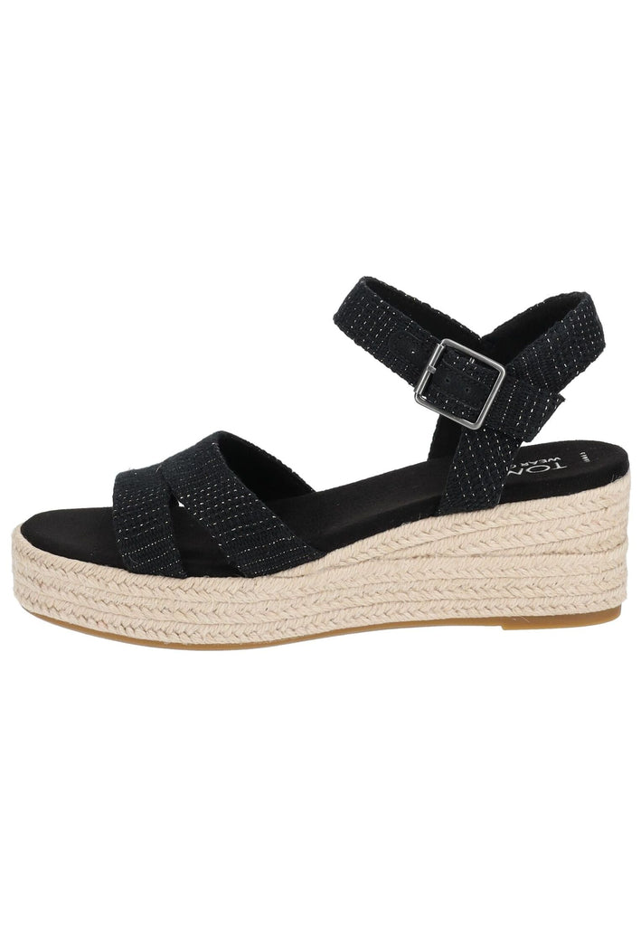 Sandalen TOMS Sandalen Textil Schwarz