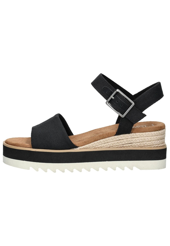 Sandalen TOMS Sandalen Textil Schwarz