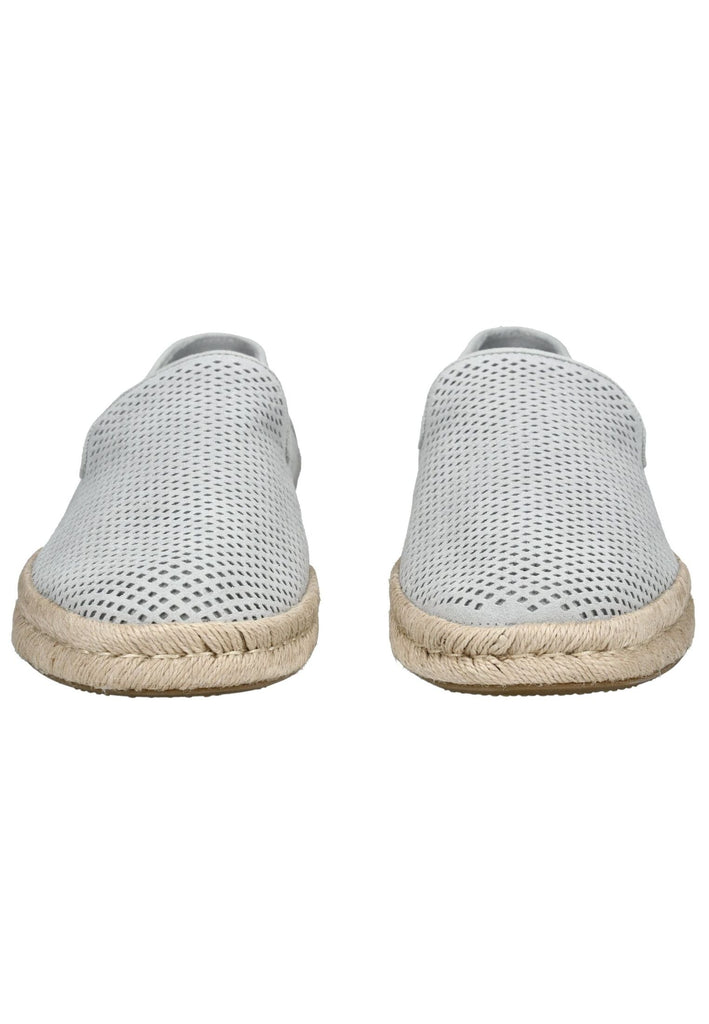 TOMS Slipper Leder Grau