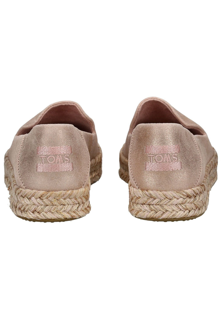 TOMS Slipper Leder Pink