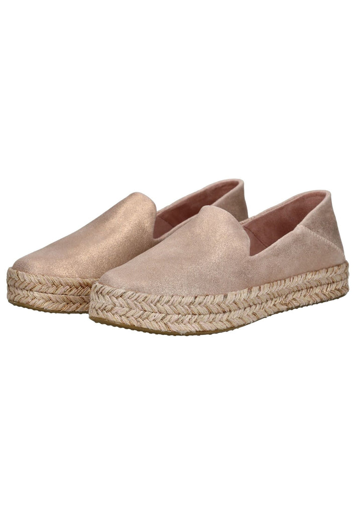 TOMS Slipper Leder Pink