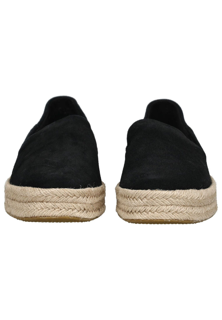 TOMS Slipper Leder Schwarz