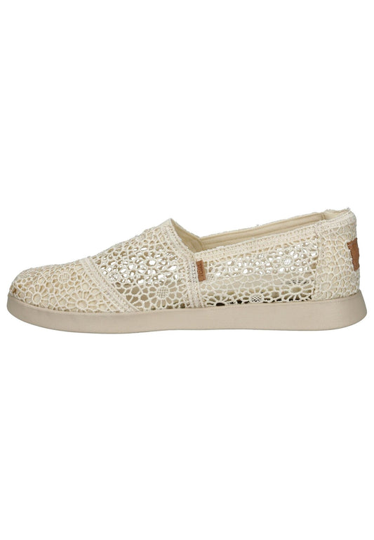 TOMS Slipper Textil Beige