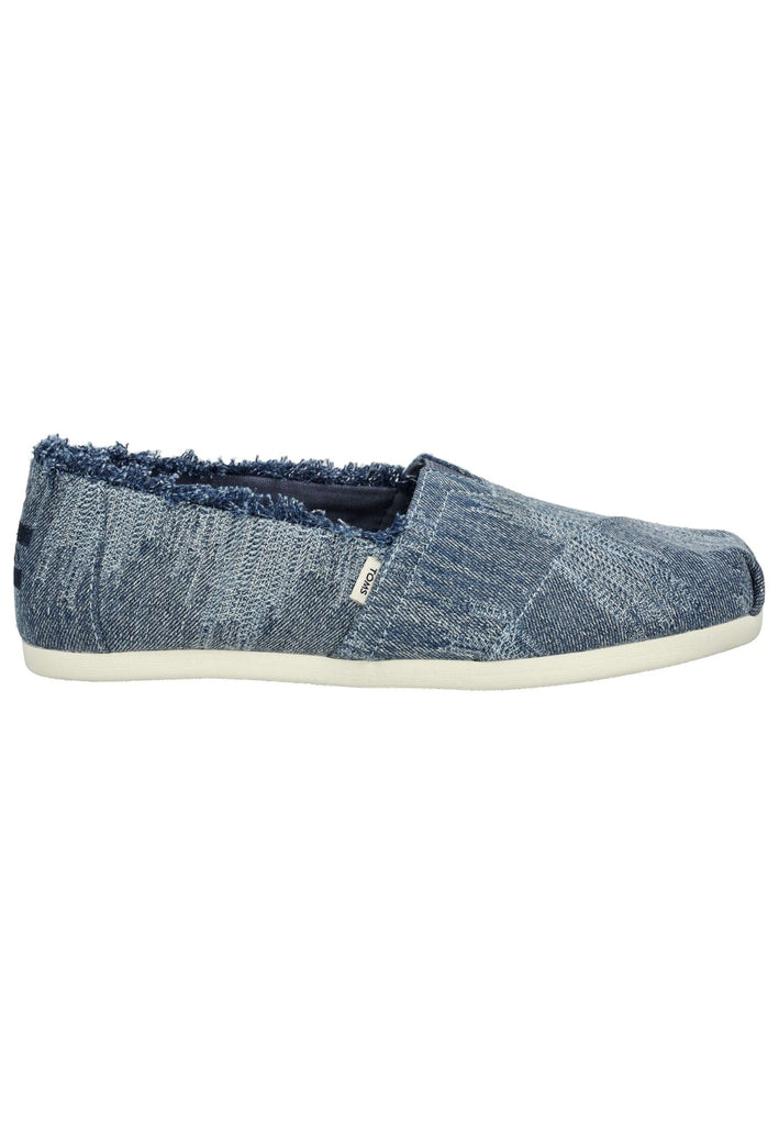 TOMS Slipper Textil Blau