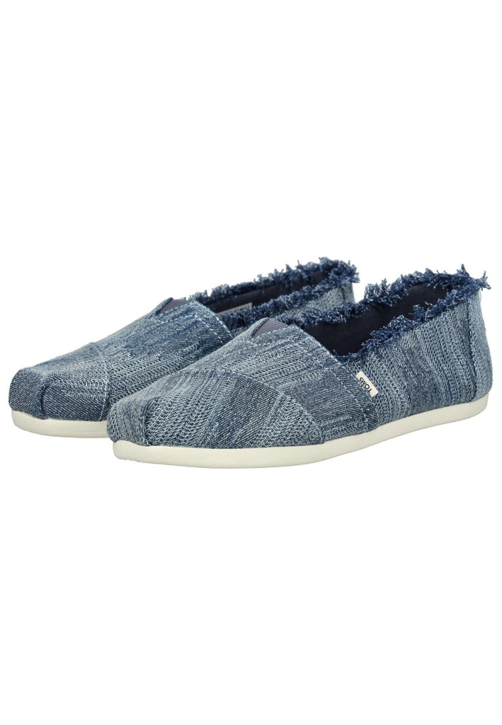 TOMS Slipper Textil Blau