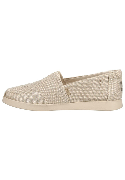 TOMS Slipper Textil Gold