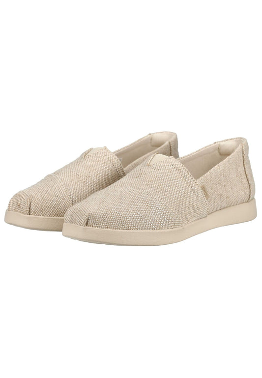 TOMS Slipper Textil Gold