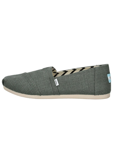 TOMS Slipper Textil Grün