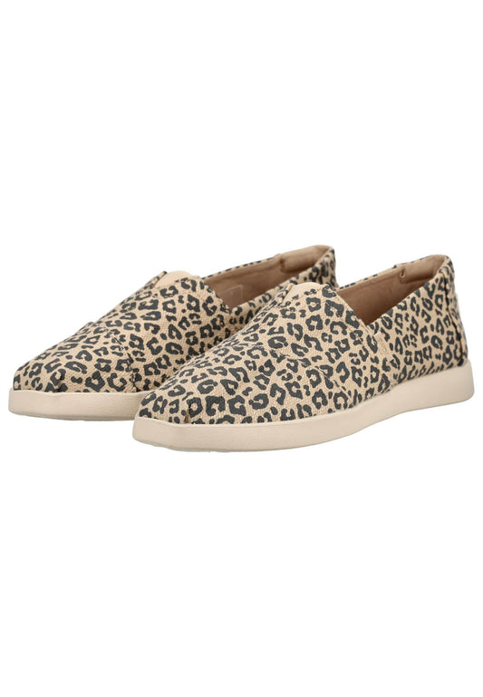 TOMS Slipper Textil Leopard