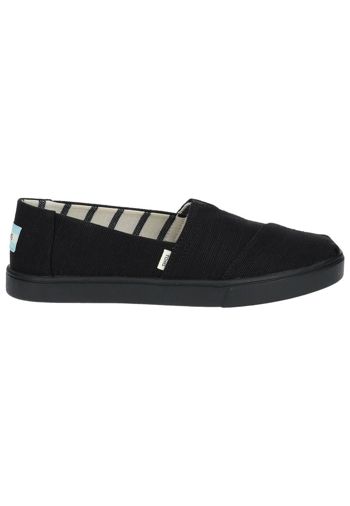 TOMS Slipper Textil Schwarz