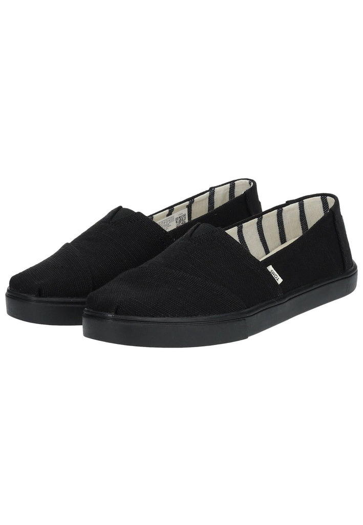 TOMS Slipper Textil Schwarz