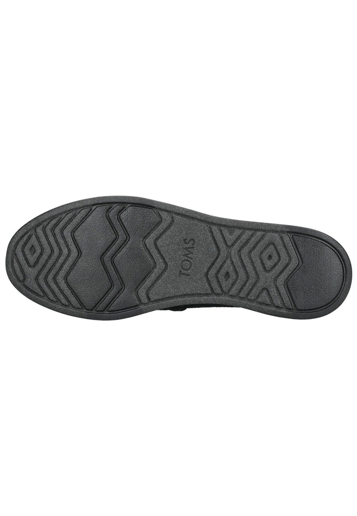 TOMS Slipper Textil Schwarz/Schwarz