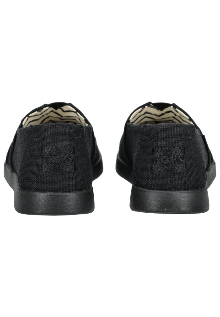 TOMS Slipper Textil Schwarz/Schwarz