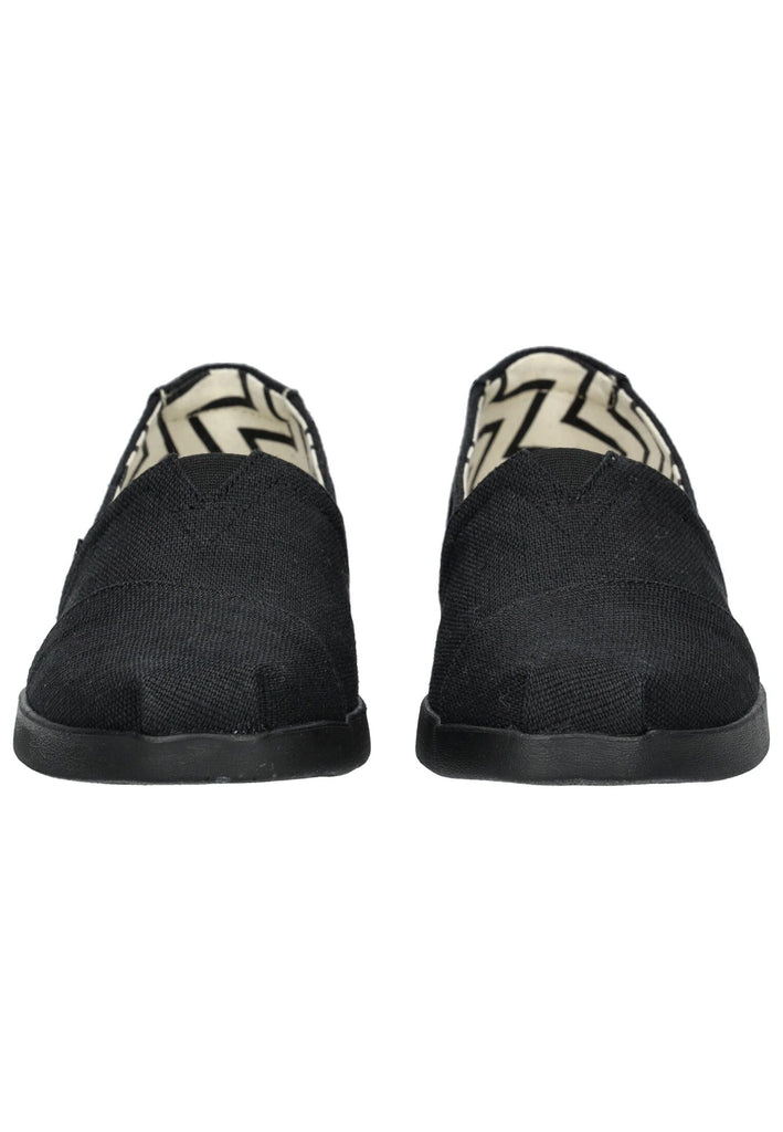 TOMS Slipper Textil Schwarz/Schwarz