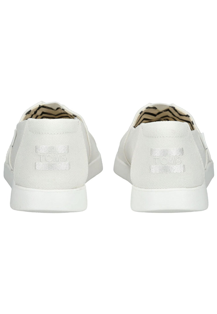 TOMS Slipper Textil Weiß