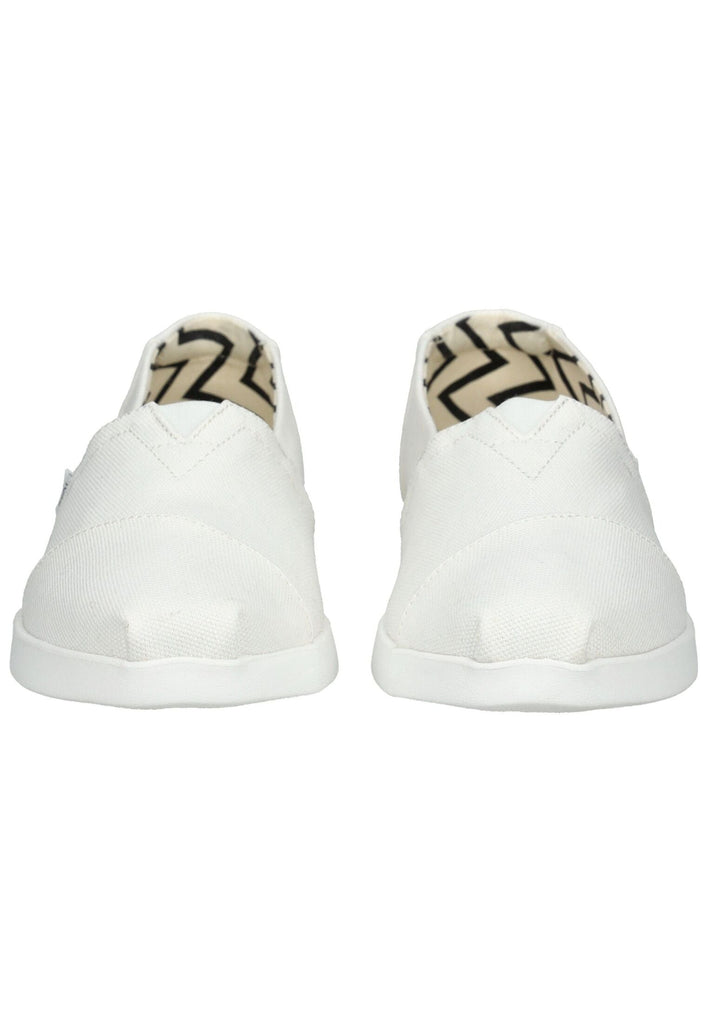 TOMS Slipper Textil Weiß